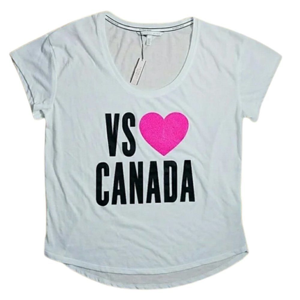 Victoria's secret shirt I love Canada NWT